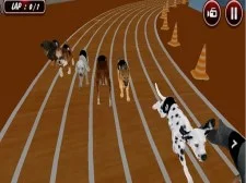 Real Dog Racing Simulator Game 2020